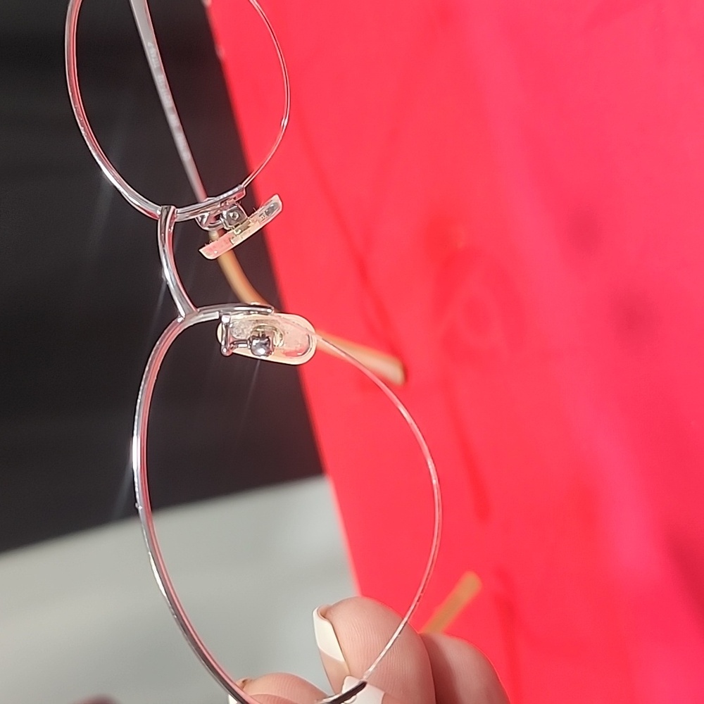 Dior Silver Eyeglasses FRAME - Picture 3 of 11